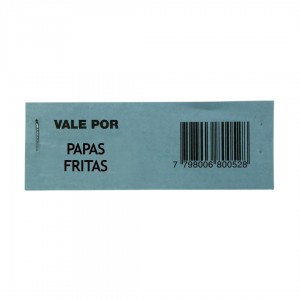 TALONARIO VALE X PAPAS FRITAS x 1u
